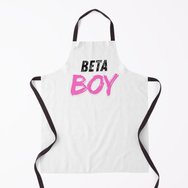 Item preview, Beta Boy Typography in Black and Pink designed and sold by Between-Words.