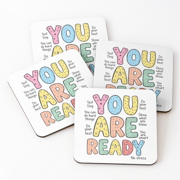 Item preview, You Are Ready T-Shirt, Testing Motivation Gift, Teacher Encouragement Graphic Tee, Positive Test Day School Shirt designed and sold by Trendably.