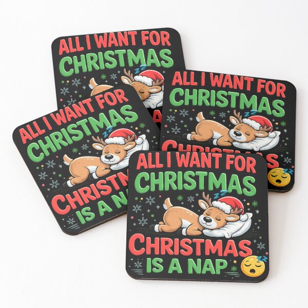Item preview, All I want for Christmas is A Nap designed and sold by Side Quest Co..