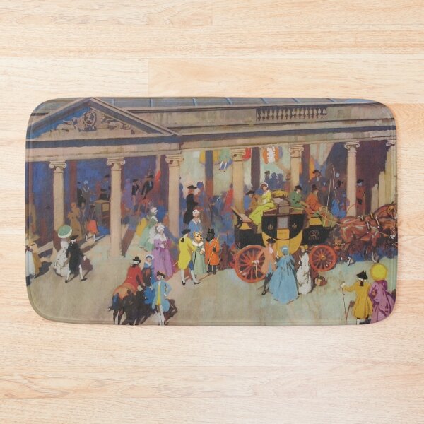 Item preview, CJ Chronicles' Bath Abbey & Roman Baths Street Scene designed and sold by CJChronicles.