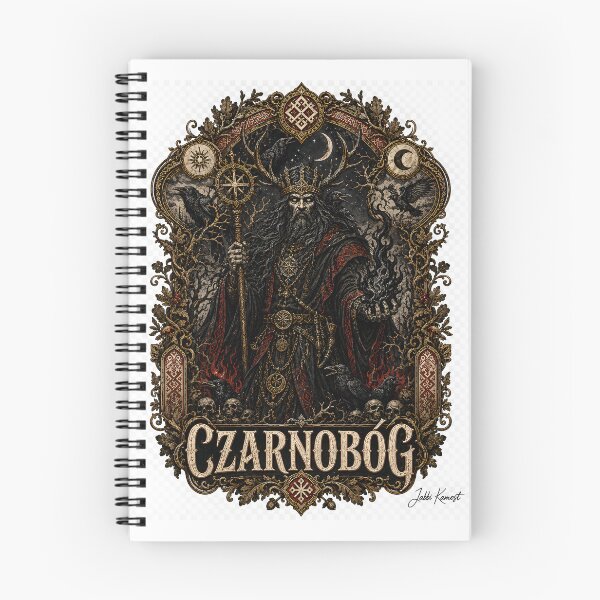 Item preview, Chernobog Slavic Dark God designed and sold by JabbiKamost.