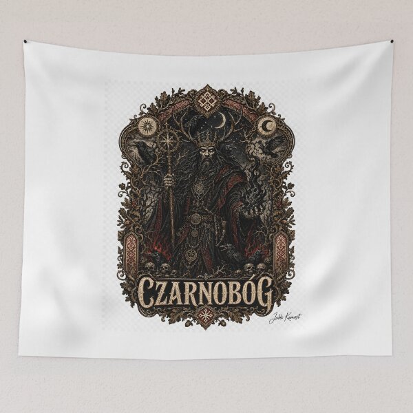 Item preview, Chernobog Slavic Dark God designed and sold by JabbiKamost.