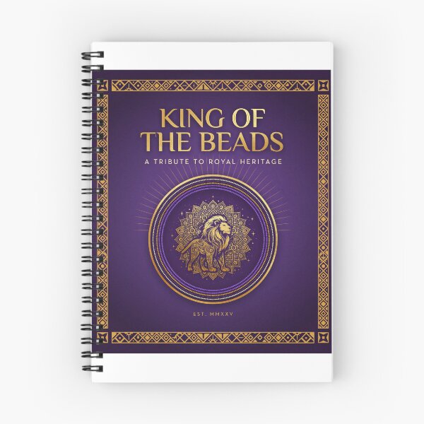 Item preview, Elegant Purple And Gold African Lion Design designed and sold by SavannaCanvas.