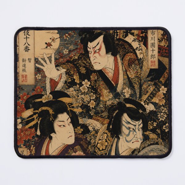 Item preview, Kabuki Legends – Japanese Ukiyo-e Theater Aesthetic designed and sold by Substance_life.