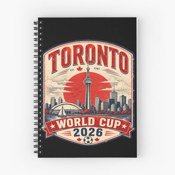 Item preview, Toronto World Cup 2026 Vintage Soccer Travel Design designed and sold by ArthUpscale.