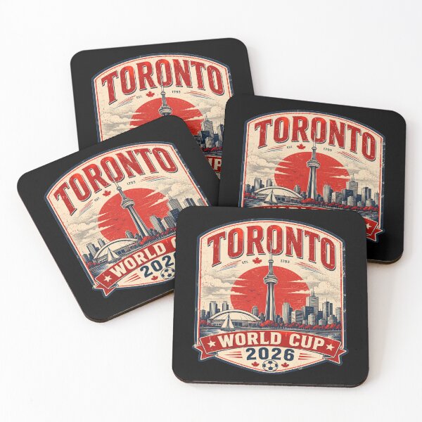 Item preview, Toronto World Cup 2026 Vintage Soccer Travel Design designed and sold by ArthUpscale.