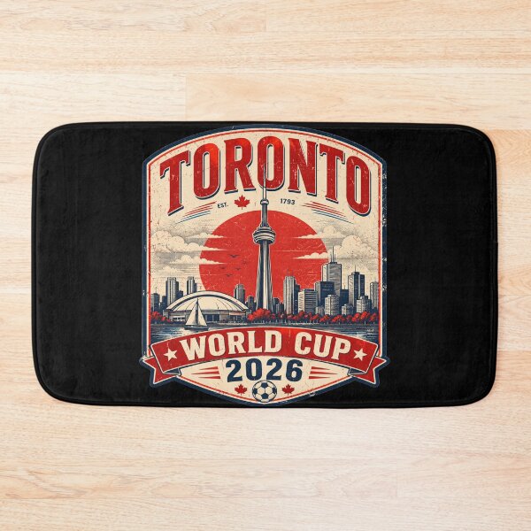 Item preview, Toronto World Cup 2026 Vintage Soccer Travel Design designed and sold by ArthUpscale.