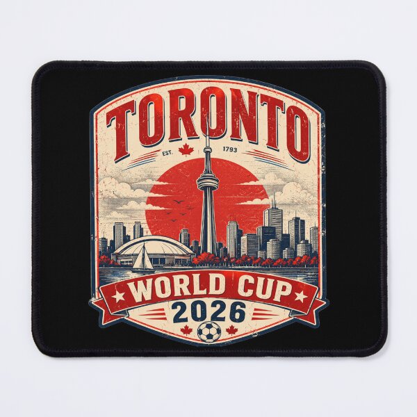 Item preview, Toronto World Cup 2026 Vintage Soccer Travel Design designed and sold by ArthUpscale.