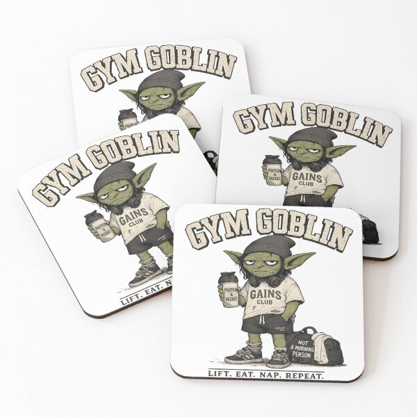 Item preview, Gym Goblin Vintage T-Shirt Graphic for Fitness Lovers designed and sold by RickE.