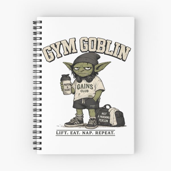 Item preview, Gym Goblin Vintage T-Shirt Graphic for Fitness Lovers designed and sold by RickE.
