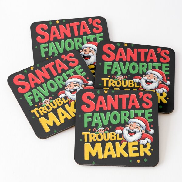 Item preview, Santas Favorite Troublemaker designed and sold by Side Quest Co..