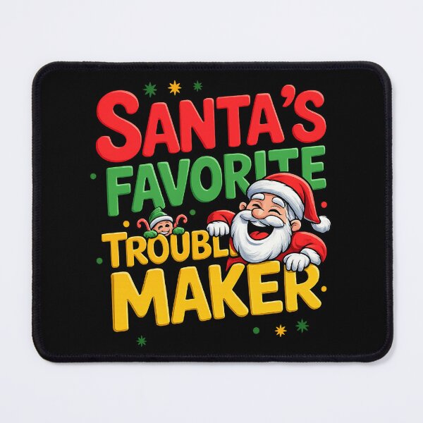 Item preview, Santas Favorite Troublemaker designed and sold by Side Quest Co..