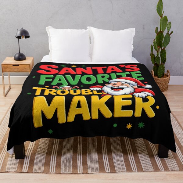 Item preview, Santas Favorite Troublemaker designed and sold by Side Quest Co..