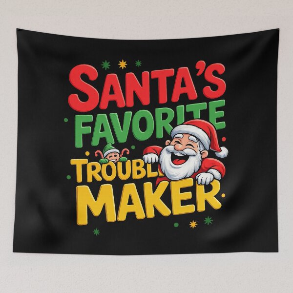 Item preview, Santas Favorite Troublemaker designed and sold by Side Quest Co..