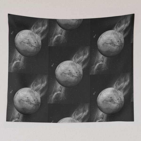 Item preview, Retro Photo of Planet with Nebula Void designed and sold by PastelParasite.