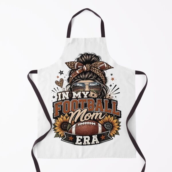 Item preview, In My Football Mom Era Vintage Messy Bun Game Day Retro  designed and sold by wizooo411.