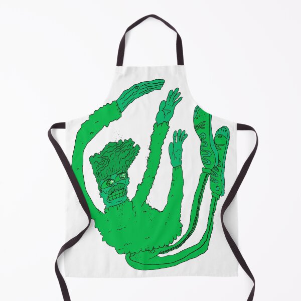 Item preview, Wobbly Green Guy | Surreal Three-Armed Character designed and sold by D O V E   S H O P.