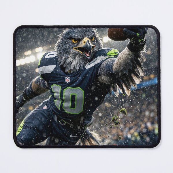Item preview, Seattle Seahawk Mascot Wide Receiver designed and sold by ttrimm.