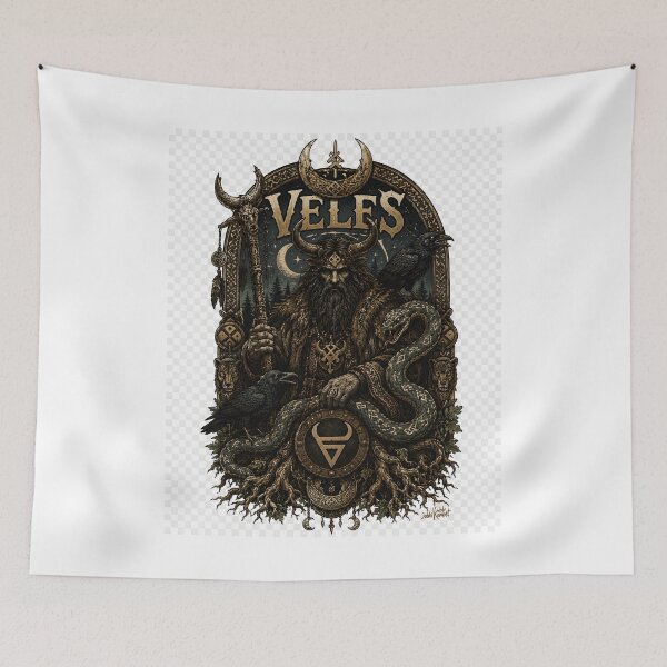 Item preview, Weles Slavic Underworld God designed and sold by JabbiKamost.