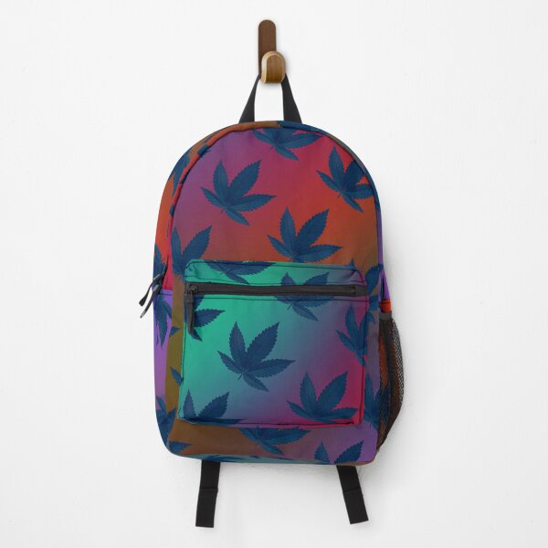 Item preview, Colorful Cannabis Leaf Pattern | Rainbow Weed Aesthetic Seamless Design designed and sold by  CannaGranny™ .
