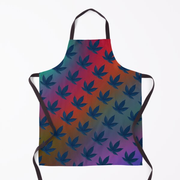 Item preview, Colorful Cannabis Leaf Pattern | Rainbow Weed Aesthetic Seamless Design designed and sold by  CannaGranny™ .