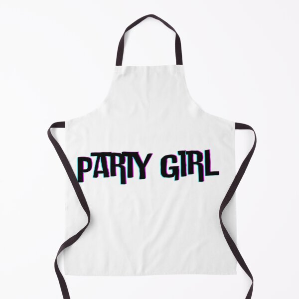 Item preview, Party Girl Glitch Text Retro Aesthetic Typography Design designed and sold by Designnari.