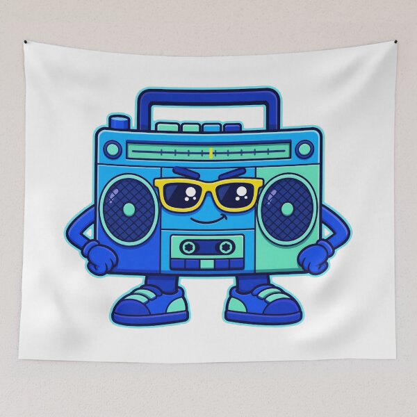 Item preview, Personaje Boombox designed and sold by Void-craft.