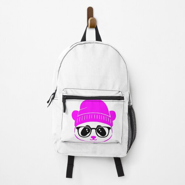 Item preview, Kawaii Panda Hat Glasses Winter Minimalist Nerd designed and sold by AstronautMerch.