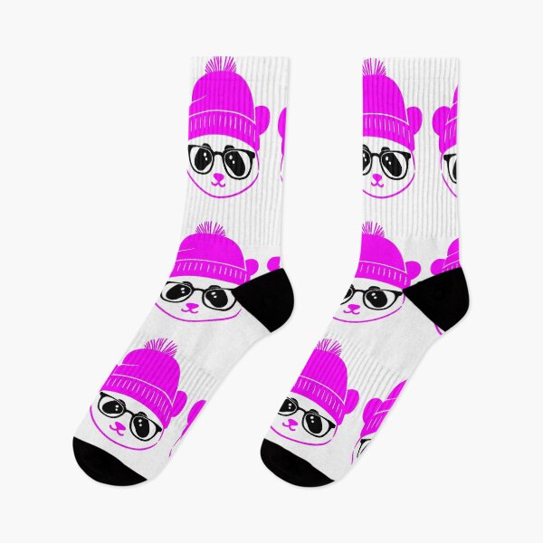 Item preview, Panda Kawaii Gorro Gafas Invierno Minimal Nerd designed and sold by AstronautMerch.
