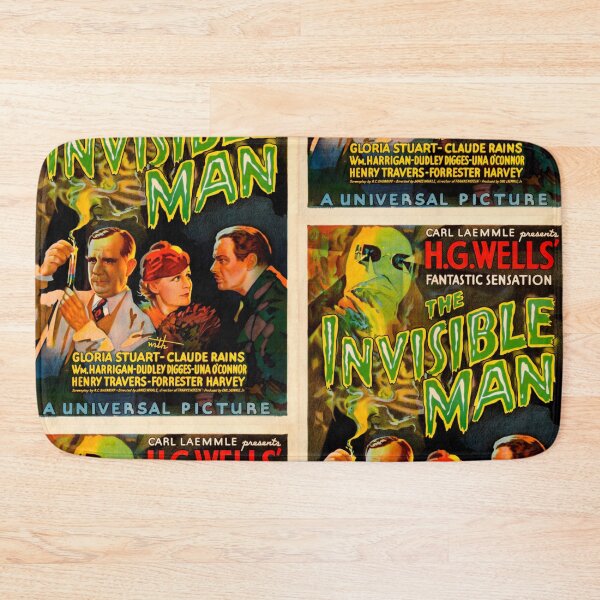 Item preview, The Invisible Man  vintage repro Horror movie Universal Monsters designed and sold by BlueLineLAX.