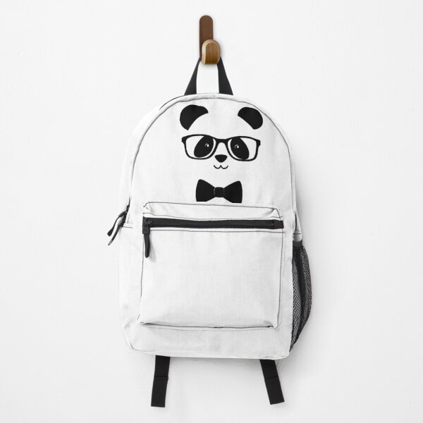 Item preview, Kawaii Panda Glasses Bow Tie Minimalist Nerd Chic designed and sold by AstronautMerch.