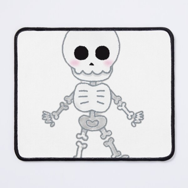 Item preview, Cute Kawaii Skeleton Character Illustration designed and sold by DailyDoodlesBySumbul.