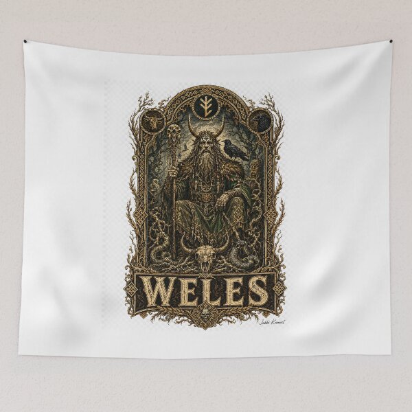 Item preview, Weles Slavic Underworld God designed and sold by JabbiKamost.