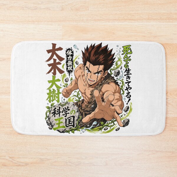 Item preview, Anime Caveman Warrior Vines and Water Graphic Art designed and sold by sidki-SDK.