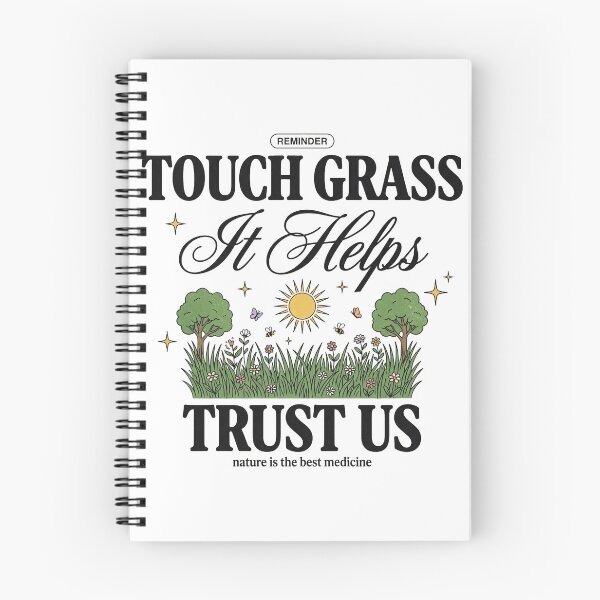 Item preview, Touch Grass It Helps designed and sold by PlushFutura.