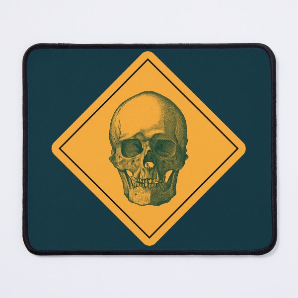 Item preview, Anatomical Skull | Vintage Skeleton Warning Sign designed and sold by NOXSCORP.