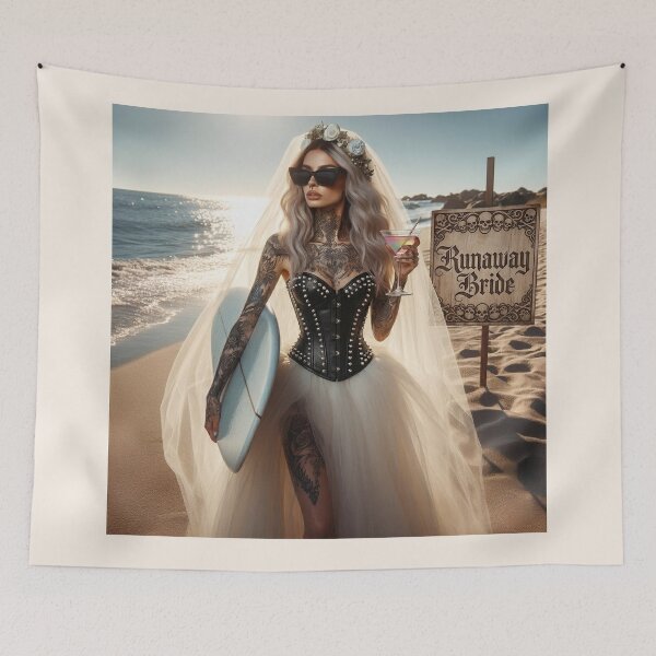 Item preview, Runaway Bride Coastal Gothic designed and sold by Voodoo Store Paranormal Collections.