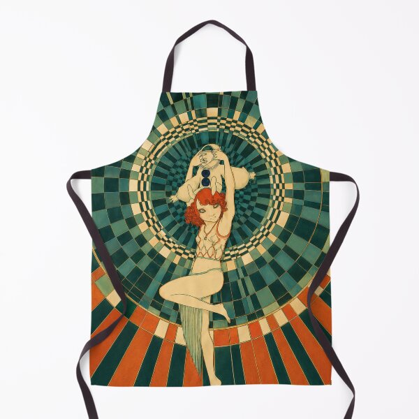 Item preview, Art Deco Poster Vintage Dancer Woman Illustration for Retro Aesthetic Lovers designed and sold by RickE.