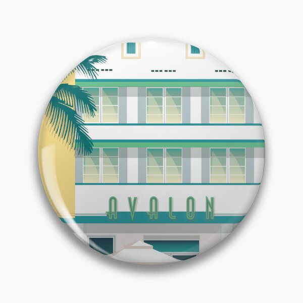 Item preview, Avalon Hotel Miami Beach designed and sold by alicemwolf.