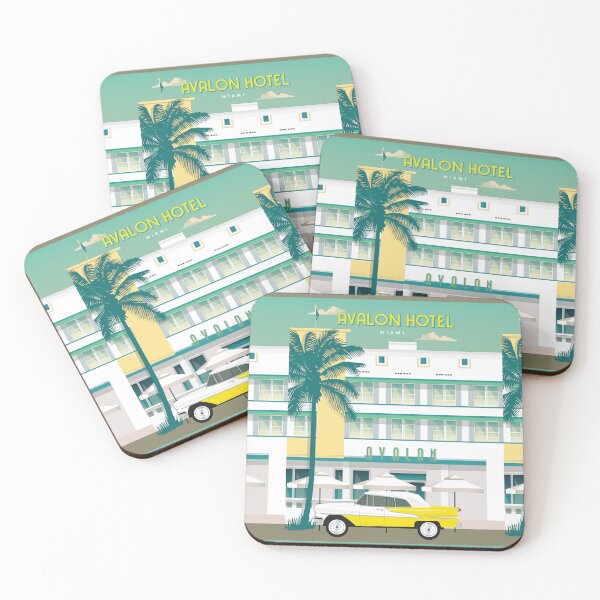 Item preview, Avalon Hotel Miami Beach designed and sold by alicemwolf.