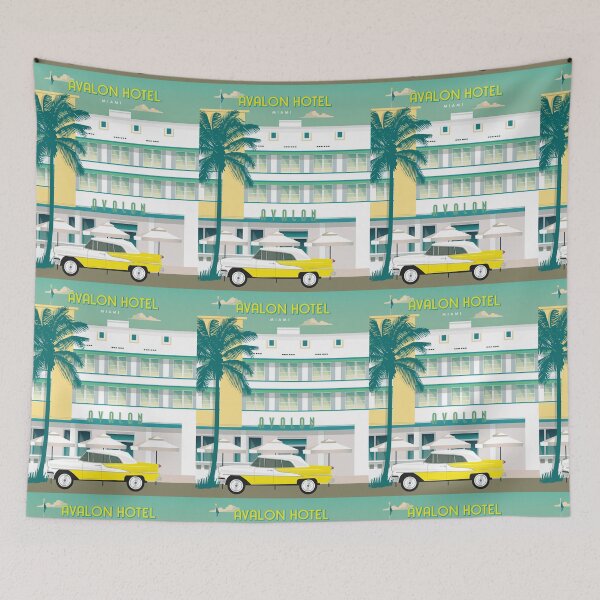 Item preview, Avalon Hotel Miami Beach designed and sold by alicemwolf.