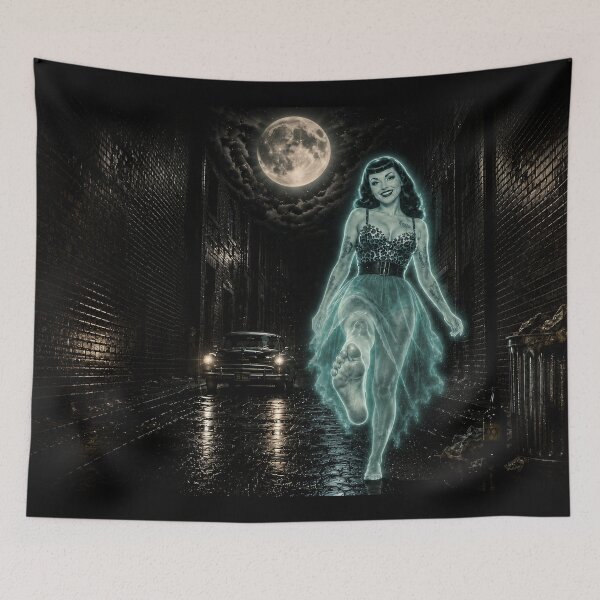 Item preview, Pretty Little Barefoot Ghost - Alley designed and sold by FoozGirlz.