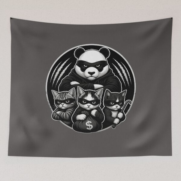 Item preview, panda/cat father designed and sold by @jon.