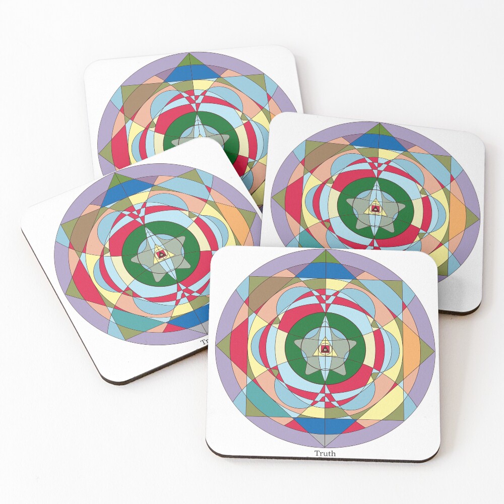 Item preview, Coasters (Set of 4) designed and sold by AwakeningDesign.