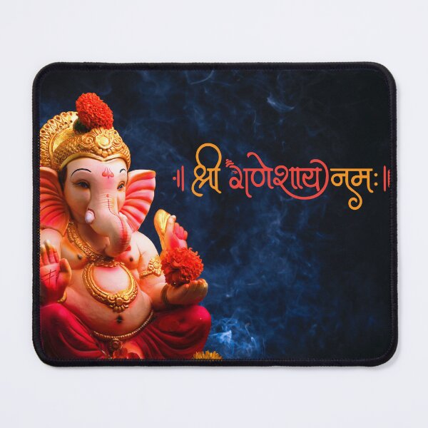 Item preview, Shri Ganesha with Mantra  designed and sold by AnimaliaStar.