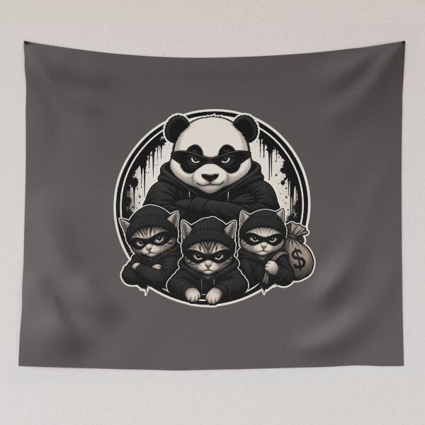 Item preview, panda/cat father designed and sold by @jon.
