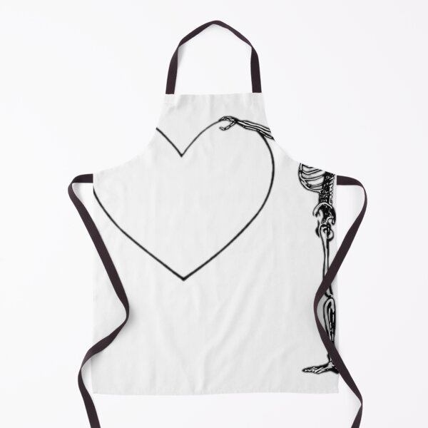 Item preview, Skeleton Holding A Heart Minimalist Illustration designed and sold by DailyDoodlesBySumbul.