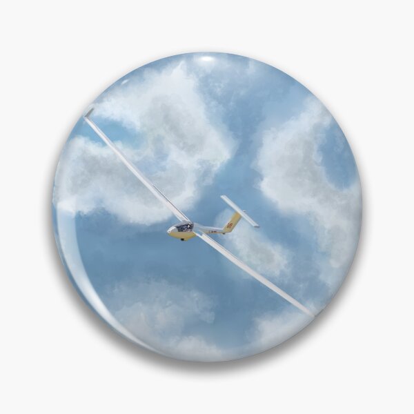 Item preview, Glider Plane Aircraft in the sky designed and sold by DoodlingMissy.