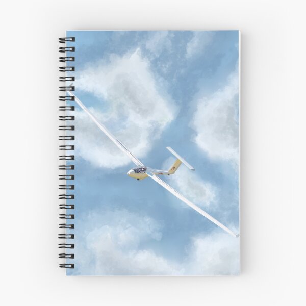Item preview, Glider Plane Aircraft in the sky designed and sold by DoodlingMissy.