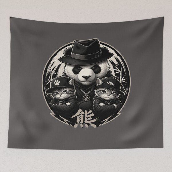 Item preview, panda/cat father designed and sold by @jon.